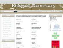 Tablet Screenshot of khersonrent.com